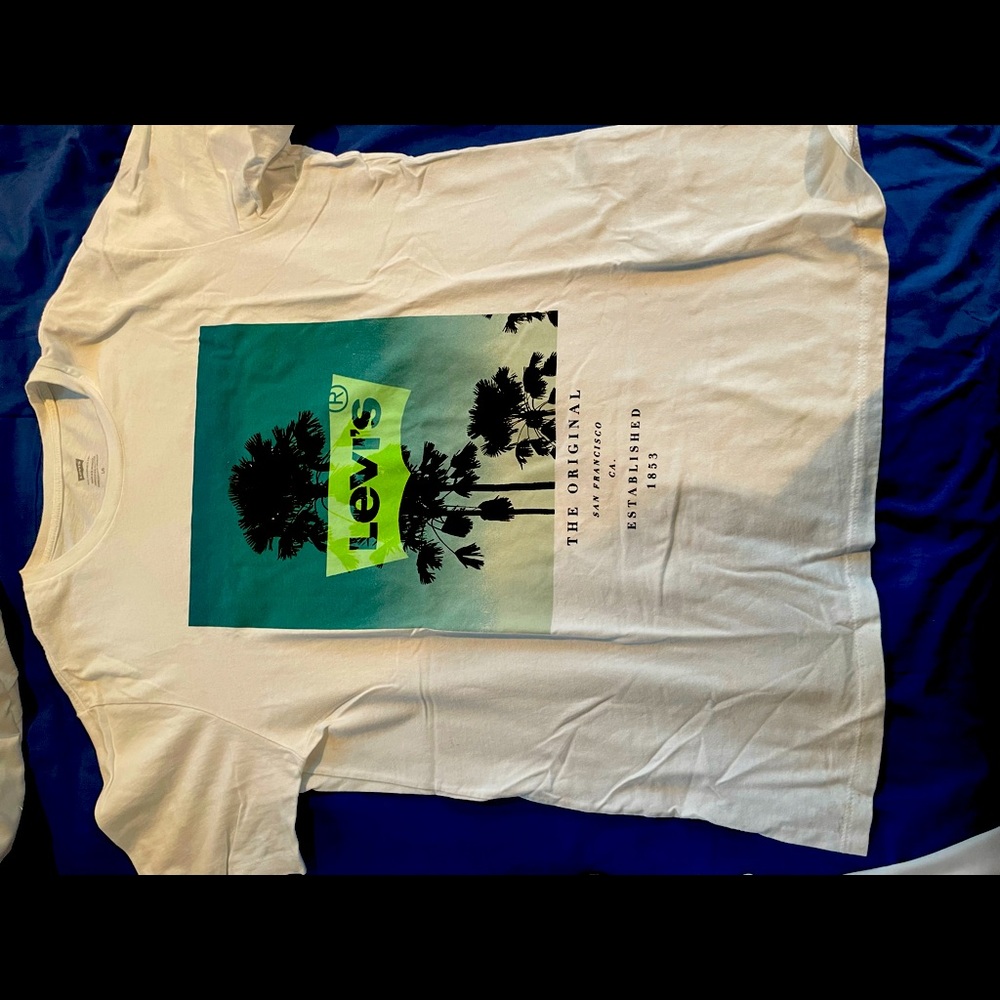 Levi’s and skate brand shirts
